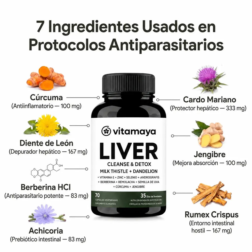 VitaMaya - Elimina los parásitos intestinales en 21 días