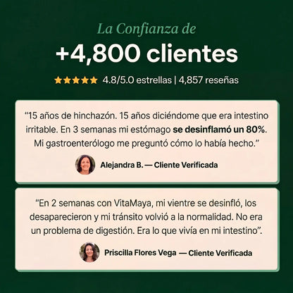 VitaMaya - Elimina los parásitos intestinales en 21 días