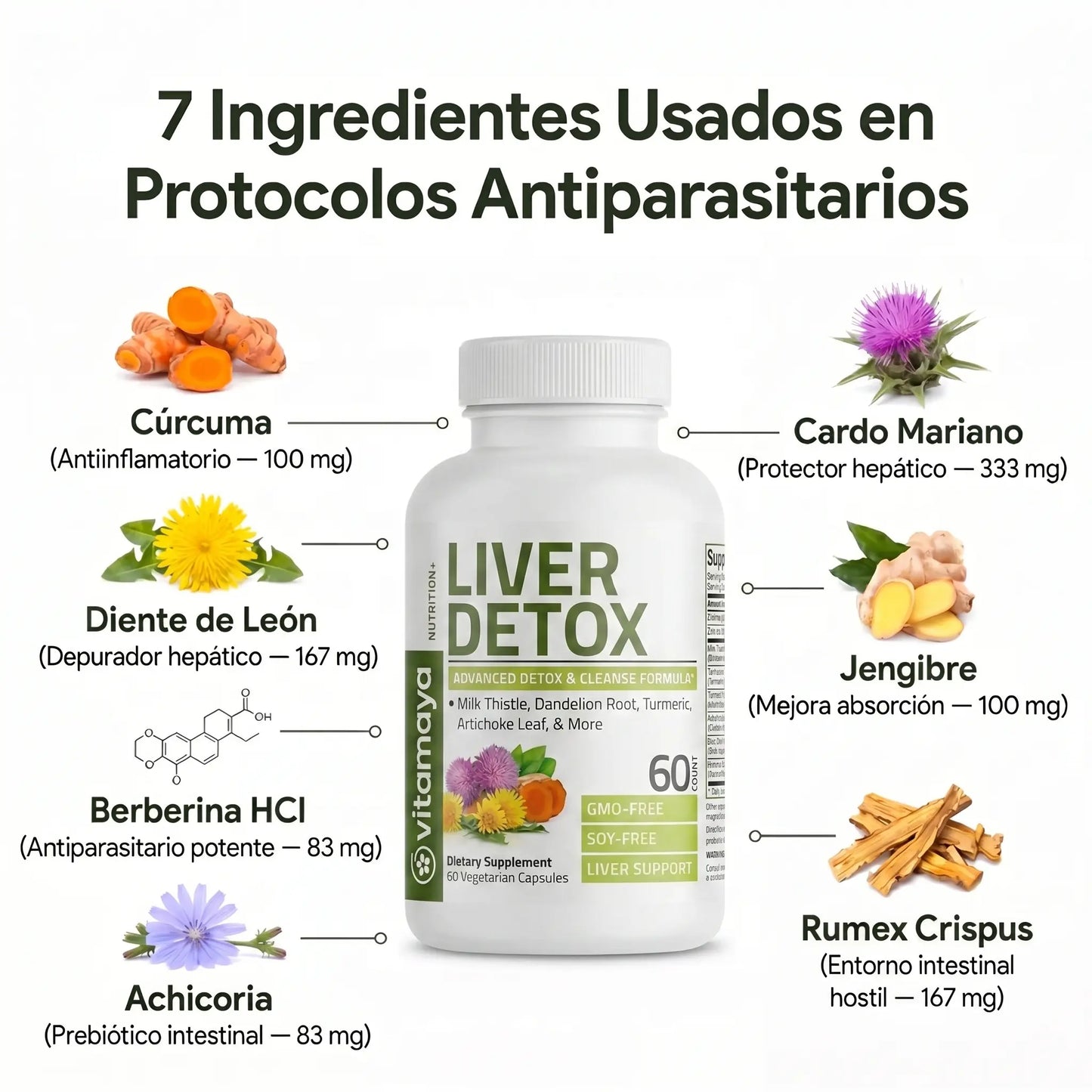 VitaMaya - Elimina los parásitos intestinales en 21 días