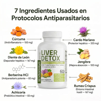 VitaMaya - Elimina los parásitos intestinales en 21 días