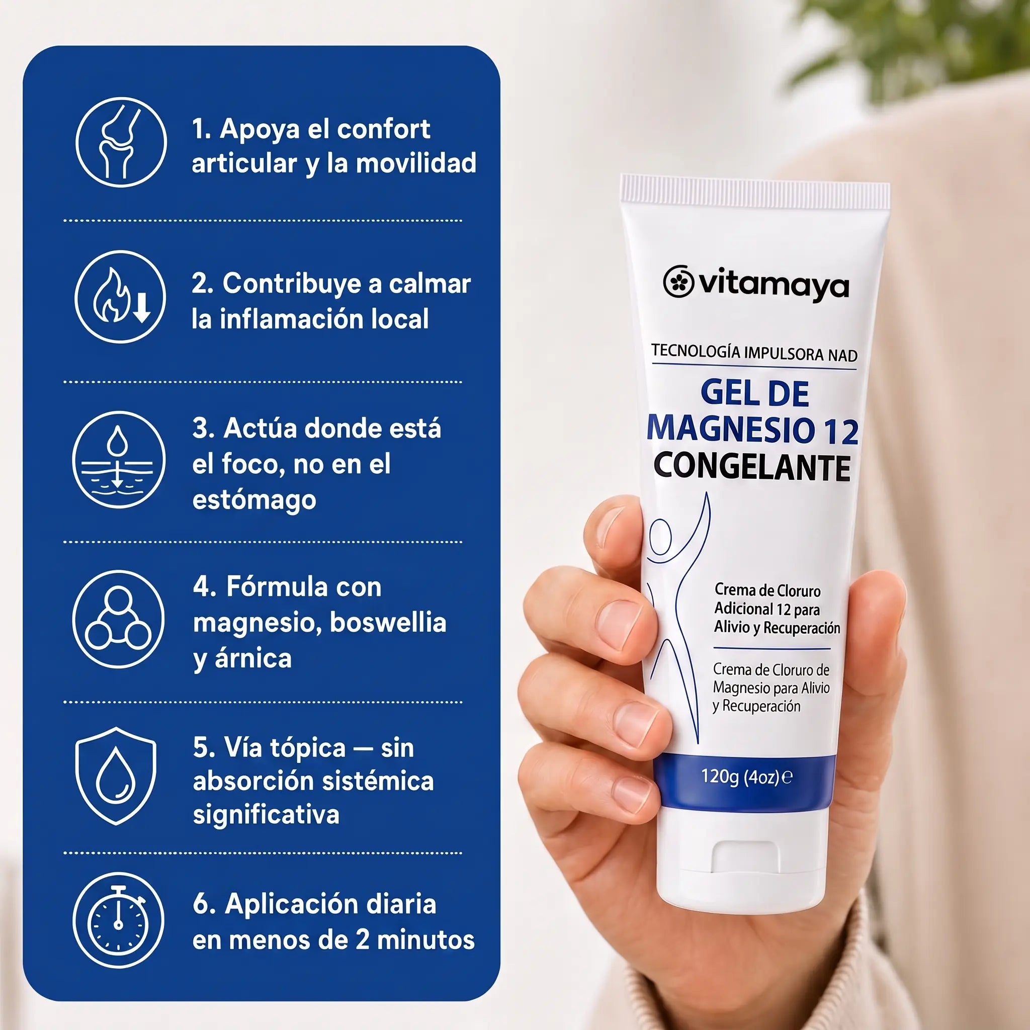 VitaMaya - Magnesio Frío